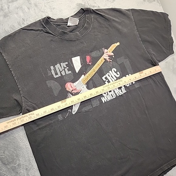 Vtg 1998 Eric Clapton World Tour T-Shirt Hanes Live Blues Rock Concert Tee Sz XL - Picture 12 of 13
